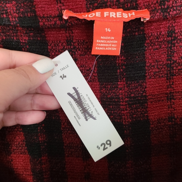 NWT Red Plaid skirt | Back To School | academia - Picture 3 of 4